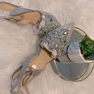 J.Renee heels. Medium heels, silver, beautiful
